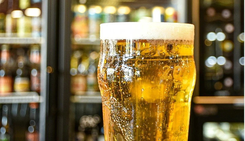 Aperçu des bières servis au bar